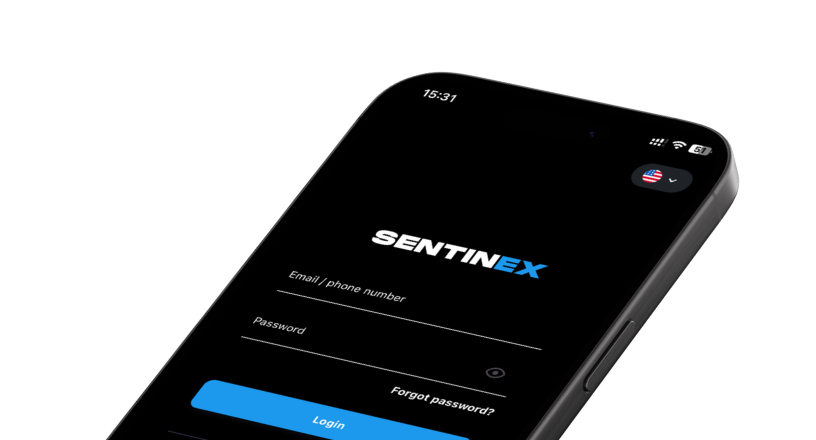 Sử dụng app Sentinex